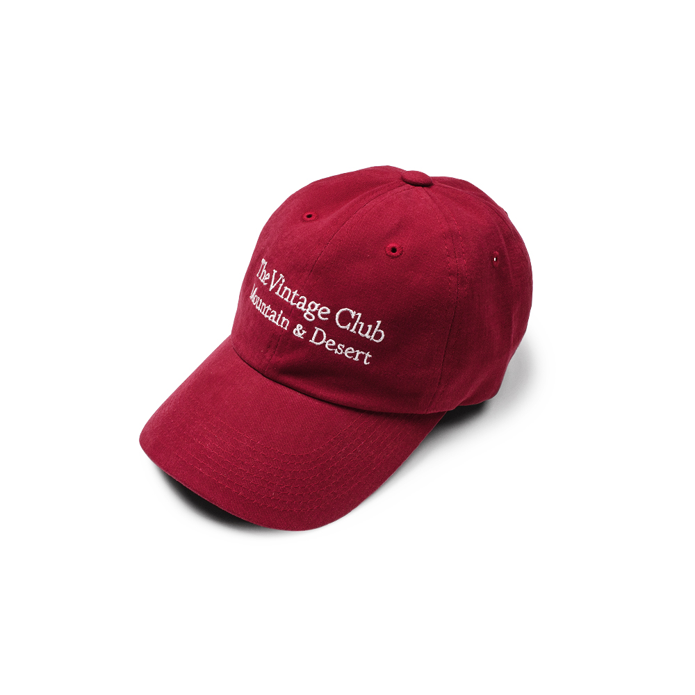 THE VINTAGE CLUB CAP [RED]