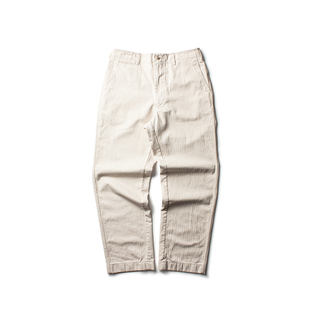 HBT CLASSIC CHINOS [SEED WHITE]